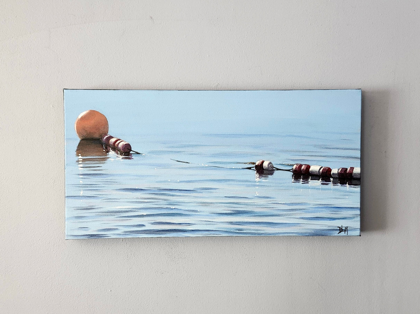 "Buoy" - 10 inches x 20 inches